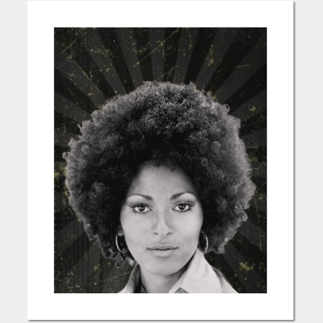 Pam Grier Wall Art by KoplakStories